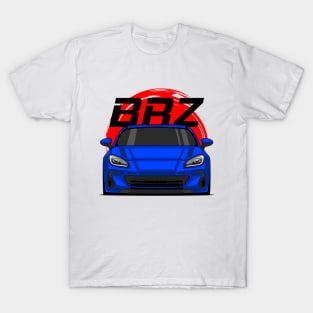 New Gen Blue BRZ MK2 Front JDM T-Shirt